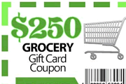 $250 Grocery Gift Card